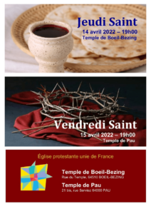 Méditations et prières du Jeudi-Saint et du Vendredi-Saint